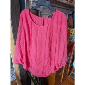 The Limited sz L womens pink blouse
